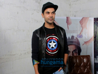 Rajkummar Rao promotes 'Newton' at Eros International office