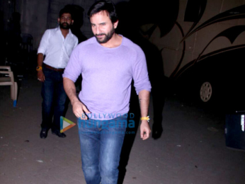 Saif Ali Khan snapped at Mehboob Studio
