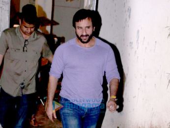 Saif Ali Khan snapped at Mehboob Studio