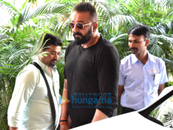 Sanjay Dutt snapped promoting the film Bhoomi