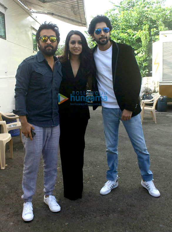 Shraddha Kapoor, Siddhanth Kapoor & Ankur Bhatia promote Haseena Parker on the sets of Dance + Shraddha Kapoor, Siddhanth Kapoor & Ankur Bhatia promote Haseena Parker on the sets of Dance +