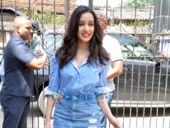Shraddha Kapoor snapped at 'Haseena Parkar' promotions