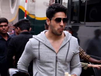 Sidharth Malhotra spotted after 'Ittefaq' photoshoot in Mehboob Studio