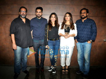 Special screening of 'Shubh Mangal Saavdhan'