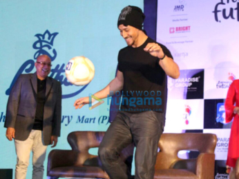 Tiger Shroff at 'Premiere Futsal 2017' press conference