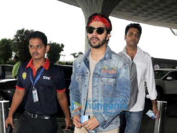 Varun Dhawan snapped at the airport