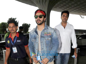 Varun Dhawan snapped at the airport