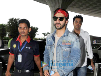 Varun Dhawan snapped at the airport