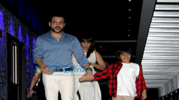 Emraan Hashmi snapped with his son and wife at Hakkasan