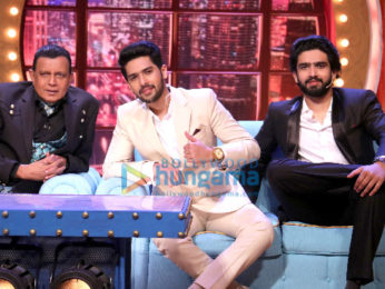 Armaan Malik, Amaal Mallik and Daboo Malik snapped on sets of The Drama Company