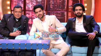 Armaan Malik, Amaal Mallik and Daboo Malik snapped on sets of The Drama Company