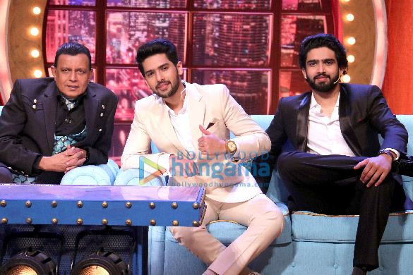 Armaan Malik, Amaal Mallik and Daboo Malik snapped on sets of The Drama Company Armaan Malik, Amaal Mallik and Daboo Malik snapped on sets of The Drama Company