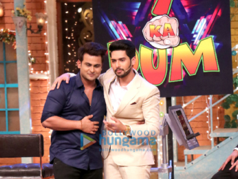 Armaan Malik, Amaal Mallik and Daboo Malik snapped on sets of The Drama Company