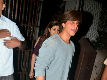 Shah Rukh Khan snapped at a studio