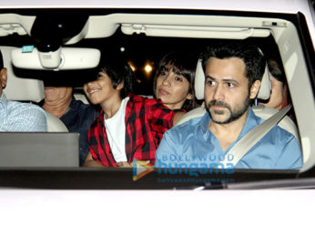 Emraan Hashmi snapped with his son and wife at Hakkasan