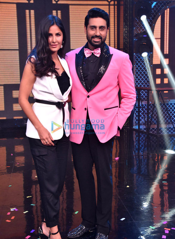 Abhishek Bachchan, Katrina Kaif and Boman Irani snapped on sets of Lip Sing Battle Abhishek Bachchan, Katrina Kaif and Boman Irani snapped on sets of Lip Sing Battle