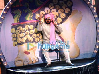 Abhishek Bachchan, Katrina Kaif and Boman Irani snapped on sets of Lip Sing Battle