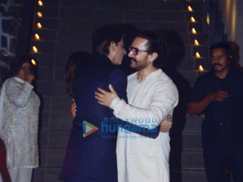 Celebs grace Aamir Khan's Diwali bash