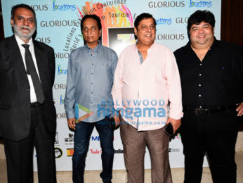 David Dhawan, Viveck Vaswani, Ratan Jain, Rahul Rawail at at '11th Locations Exhibition Conference'