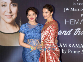 Deepika Padukone graces the launch of Hema Malini’s book 'Beyond The Dream Girl' at JW Marriott