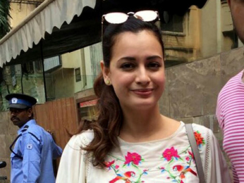 Dia Mirza spotted at Indigo restaurant Bandra