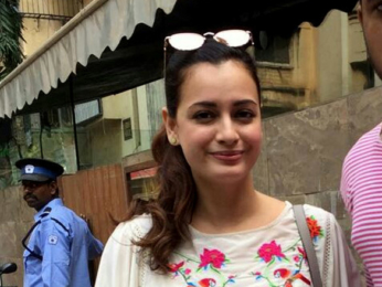Dia Mirza spotted at Indigo restaurant Bandra