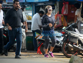Ekta Kapoor and Kajol spotted in Juhu