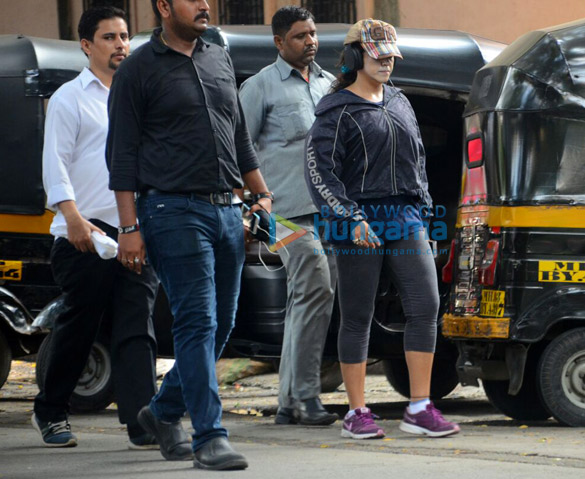 Ekta Kapoor and Kajol spotted in Juhu Ekta Kapoor and Kajol spotted in Juhu