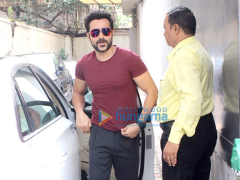 Emraan Hashmi snapped at Vishesh Films office