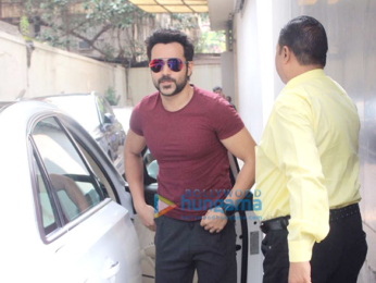 Emraan Hashmi snapped at Vishesh Films office