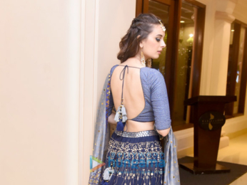Evelyn Sharma snapped at the Indian Beach Fashion Week 2017