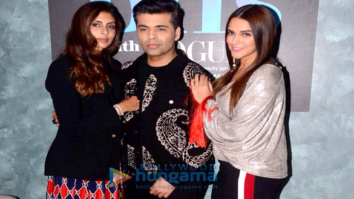 Karan Johar, Shweta Bachchan, Neha Dhupia shoot for VOGUE BFFs