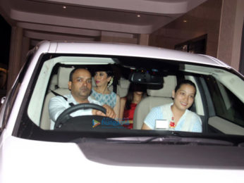 Kareena Kapoor Khan snapped at her mother's house
