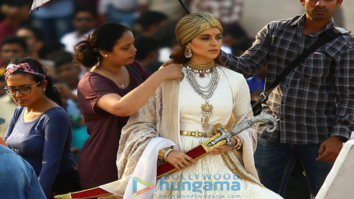 On The Sets Of The Movie Manikarnika - The Queen Of Jhansi