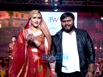 Mannara walks the ramp at the 'India Beach Fashion Week 2017'