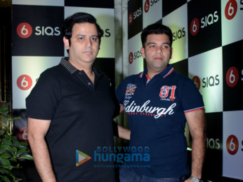 Karan Johar, Bobby Deol, Sonal Chauhan, Amrita Arora, Minissha Lamba, Kim Sharma and others at the launch of SIQS Entertainment