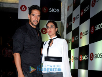 Karan Johar, Bobby Deol, Sonal Chauhan, Amrita Arora, Minissha Lamba, Kim Sharma and others at the launch of SIQS Entertainment