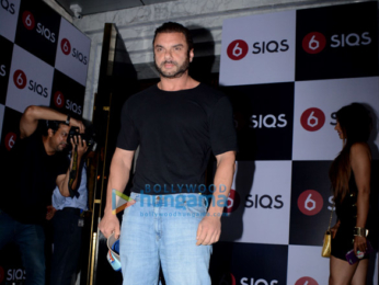 Karan Johar, Bobby Deol, Sonal Chauhan, Amrita Arora, Minissha Lamba, Kim Sharma and others at the launch of SIQS Entertainment