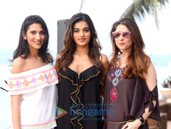 Nidhhi Agerwal walks the ramp at the 'India Beach Fashion Week 2017'