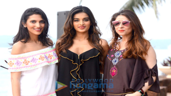 Nidhhi Agerwal walks the ramp at the ‘India Beach Fashion Week 2017’