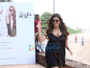 Nidhhi Agerwal walks the ramp at the 'India Beach Fashion Week 2017'