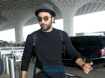 Ranbir Kapoor spotted at the airport