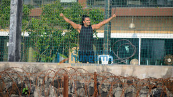 Ranveer Singh spotted at a football ground bandra