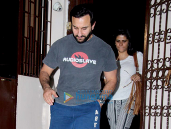 Saif Ali Khan spotted at Bandra