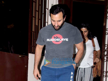 Saif Ali Khan spotted at Bandra