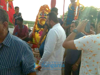 Sanjay Dutt visits a temple in Bikaner