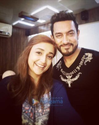 On The Sets Of The Movie Secret Superstar