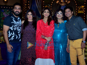 Shaan and wife Radhika shoot Karva Chauth special for Shilpa Shetty Kundra's show Aunty Boli Lagao Boli