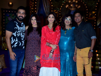 Shaan and wife Radhika shoot Karva Chauth special for Shilpa Shetty Kundra's show Aunty Boli Lagao Boli