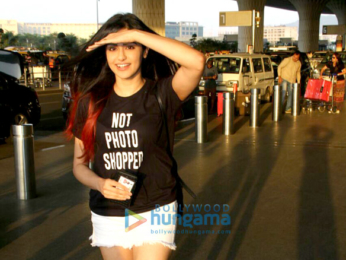 Sidharth Malhotra and Adah Sharma snapped at the airport